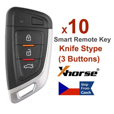 Xhorse Universal Smart Remote Key Knife 3 Buttons XSKF01EN for VVDI MINI KEY MAX