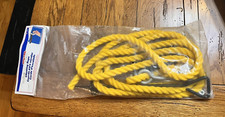 BRAND NEW VINTAGE NOS SWING-N-SLIDE YELLOW CLIMBING ROPE ALL HARDWARE INCLUDED