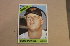 1966 TOPPS  BOOG POWELL  BASEBALL  CARD #167