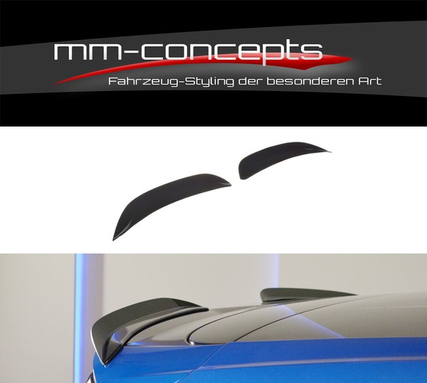 CUP Dachspoiler Schwarz FüR Ford Focus MK4 ST Line Heck Aufsatz Spoiler Vers. 4-image
