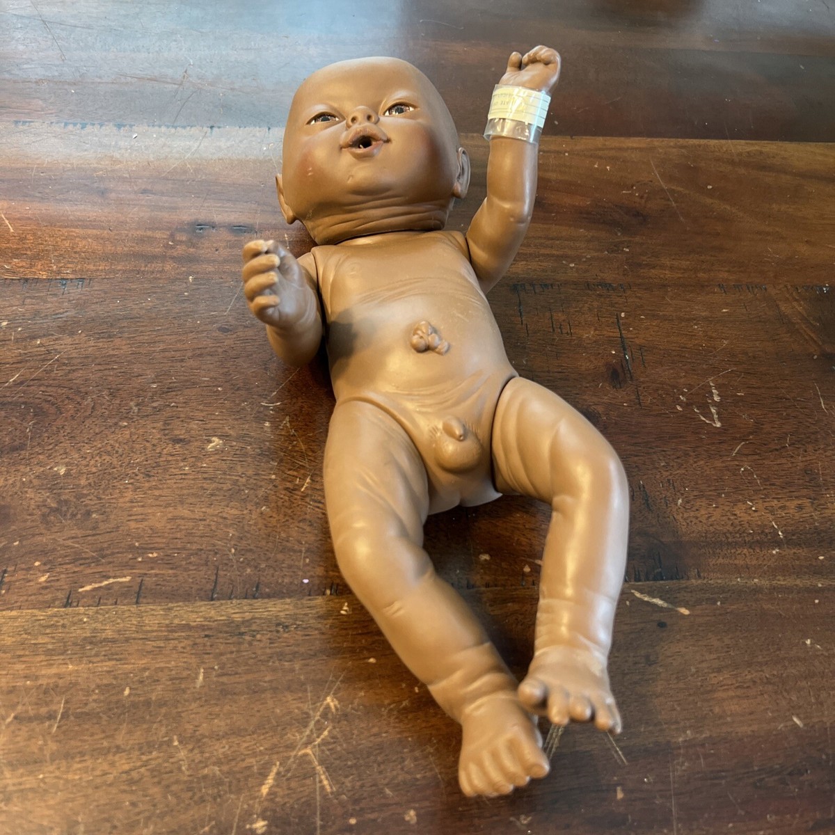 Vintage 1989 Anatomically Correct Newborn Baby Boy 13” Doll