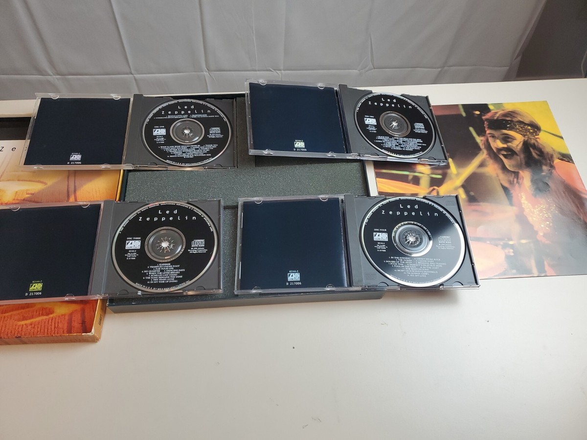 LED ZEPPELIN 4-Compact Disc Box Set CROP CIRCLES w/ Booklet