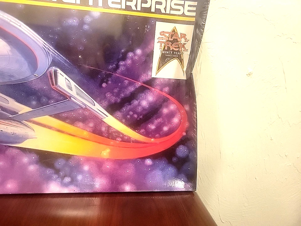 1986 Star Trek IV The Voyage Home AMT Enterprise Model Kit - NEW Sealed - Image 2 of 4
