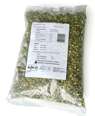 Gehackte Pistazien aus naturbelassenen Kerman Pistazienkernen  - 1 kg