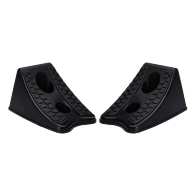 Vehicle Truck Wheel Tire Chock Stop Block Wheel Stopper Control Slip Resist Base