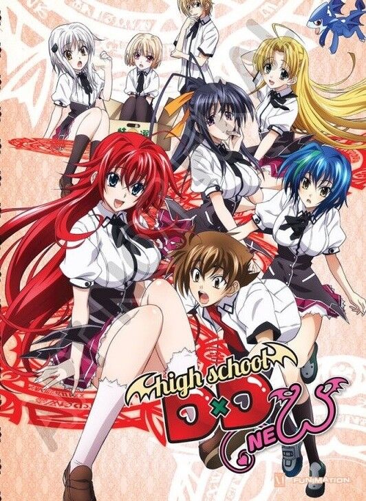 HIGH SCHOOL DxD Season 1-4 Vol. 1-49 End Uncut *english Dubbed anime dvd