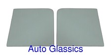 1948-1964 Willys Pickup Truck Wagon Door Glass Pair New Windows Restoration 1948-1964 Willys Pickup Truck Wagon Door Glass Pair New Windows Restoration