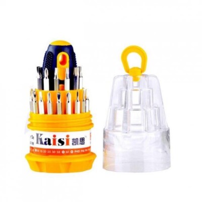 31 in 1 Screwdriver Set PDA PSP NDS MP3 Player Repair Kit Tools Straight Heads