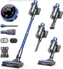 40Kpa Cordless Vacuum Cleaner 450W Lightweight Stick Vacuum Cleaner Rechargeable