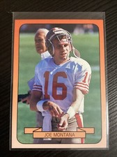 1990 Living Legends Orange (Unlicensed) #NNO Joe Montana - San Francisco 49ers