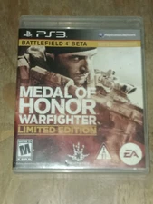 Medal of Honor Warfighter Limited Edition Sony PlayStation 3 PS3 Video Game