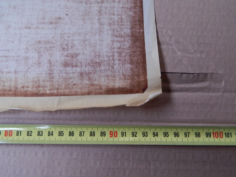 copia cartacea disegno tecnico auto da corsa, forse è una Fiat - Immagine 2 di 4