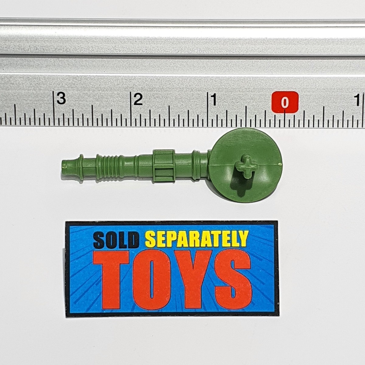 Vtg GI Joe Headquarters LASER BAZOOKA deck gun 1992 playset green