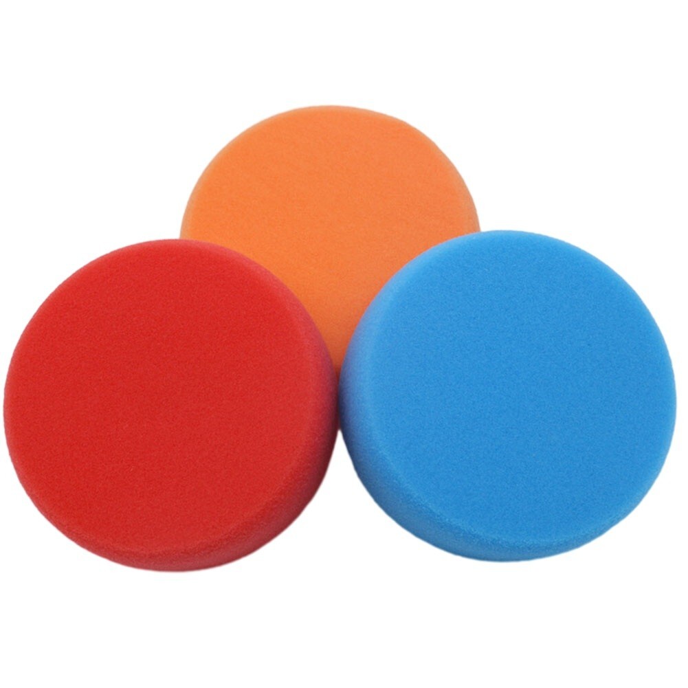 Effective Car Detailing Pads 6in 150mm Pack of 3 for Efficient Buffing