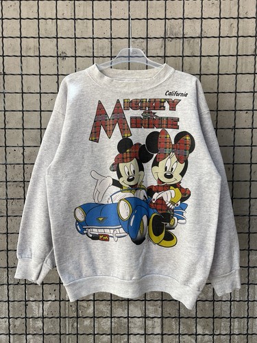 Mickey Mouse & Minnie Mouse Vintage 90s Cartoon Sweatshirt Size XL