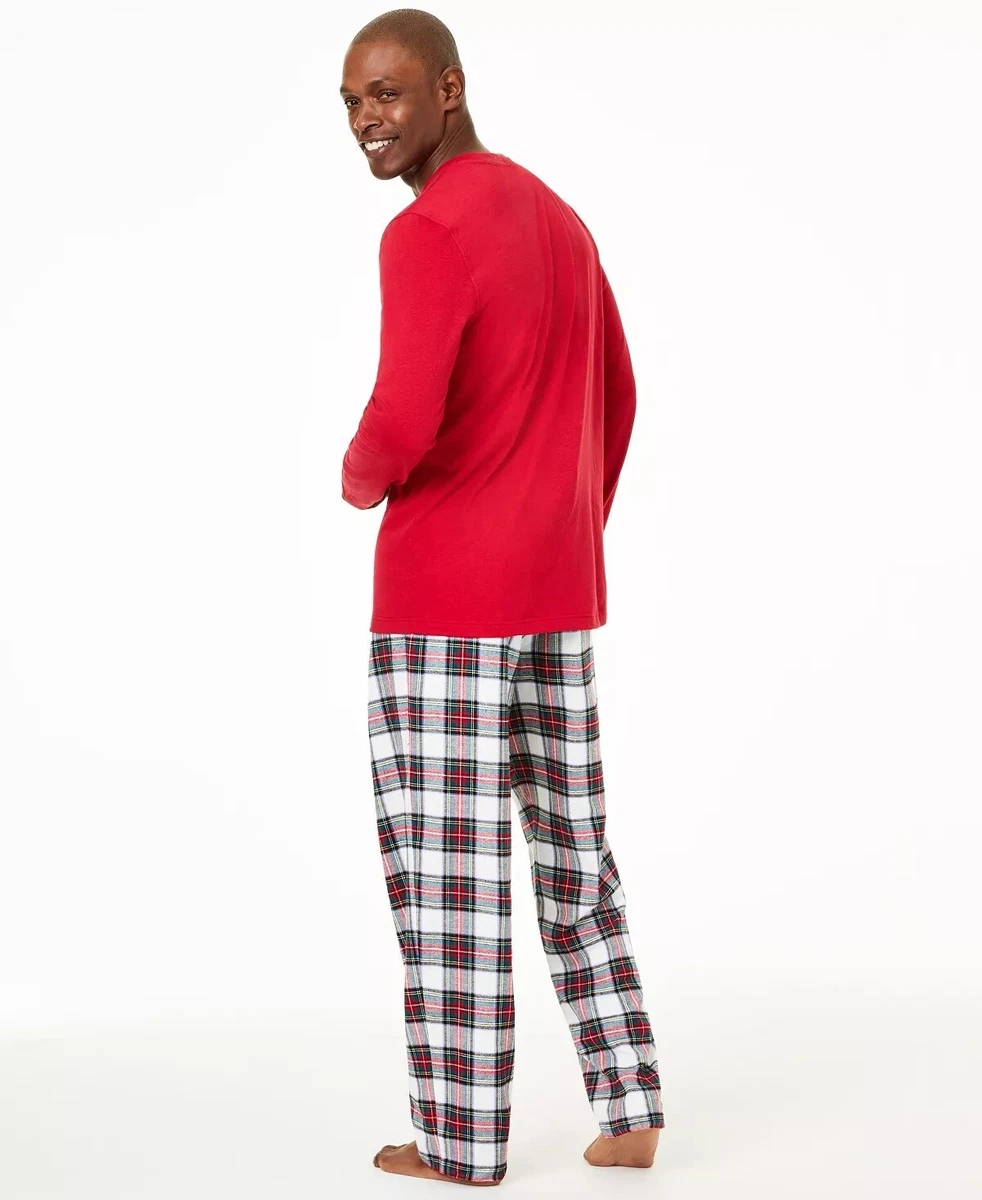 Matching Family PJs Men s Mix It Stewart Plaid Christmas Pajama