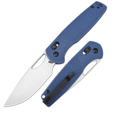 J1952BU CJRB Acacia Blue Drop Point Stonewash Blade AR-RPM9 FRN Handle Crossbar