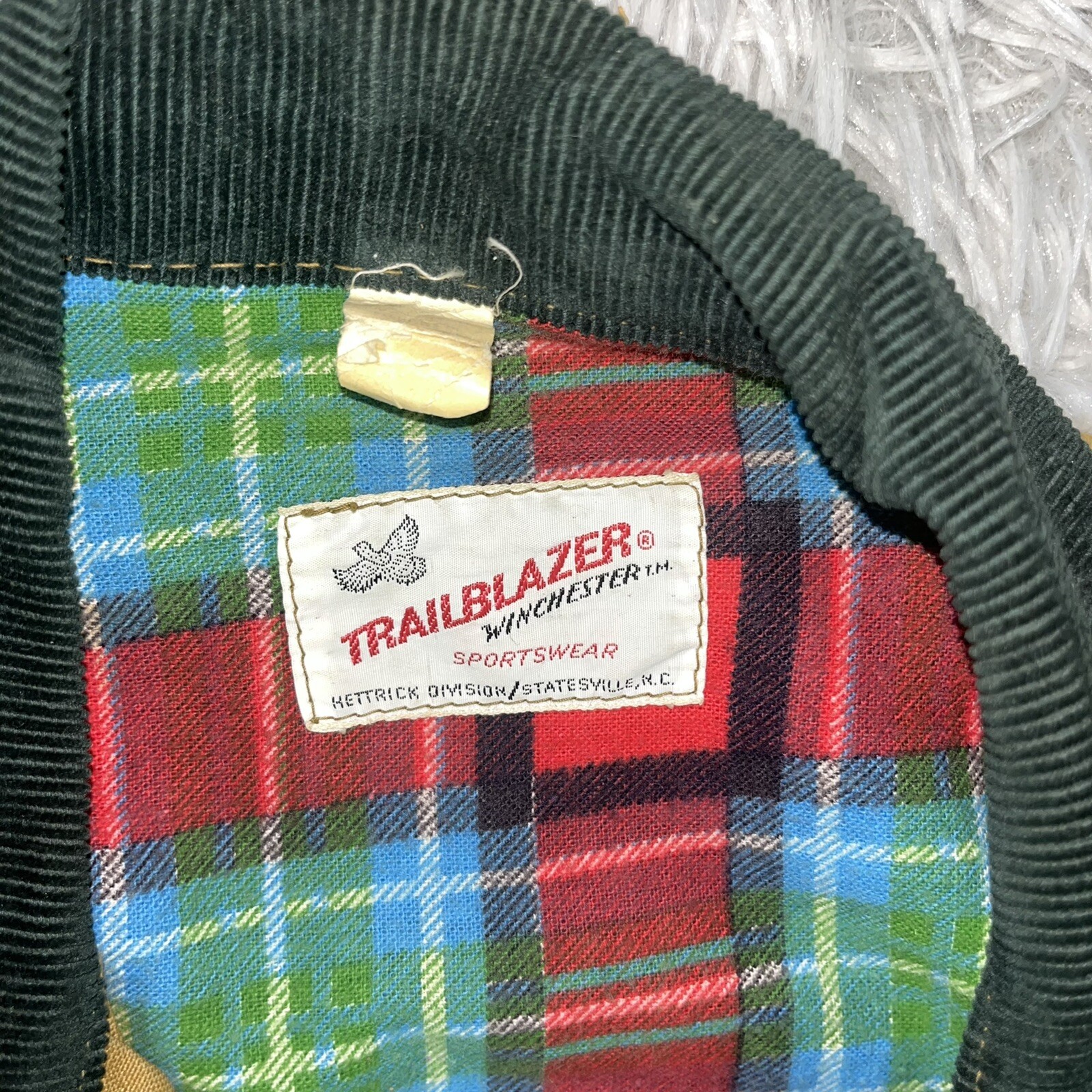 Vintage 1970’s Trailblazer WINCHESTER Duck Brown Canvas Hunting