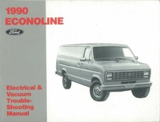 1990 Ford Econoline Electrical Vacuum Troubleshooting Procedure Service Manual