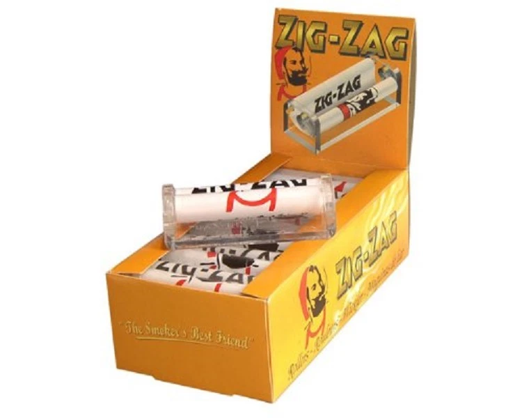 Box of 12 Zig Zag hand Cigarette Tobacco Rolling Machine New Zigzag