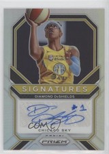 2021 Panini Prizm WNBA Signatures Silver Diamond DeShields #SG-DDS Auto 0z5u