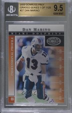 2000 Donruss Preferred QBC Graded Series Dan Marino BGS 9.5 GEM MINT HOF 0q3