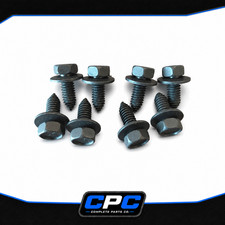 1964-1967 Chevy Chevelle Hood Catch Lock Plate Mounting Hardware Kit 8 Piece 1964-1967 Chevy Chevelle Hood Catch Lock Plate Mounting Hardware Kit 8 Piece