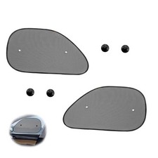 2PCS Universal Car Window Shade, 24.6" X 14.76" Side Window Sun Shade Blocker