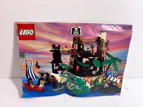 LEGO Pirates I: Rock Island Refuge 6273 (1991) Rare. Vintage. LOT B instructions