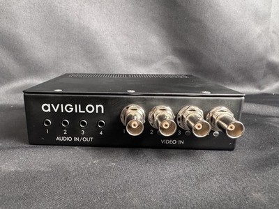 Avigilon ENC-4P-H264 4-Port H.264 Video Encoder w/ 4 Audio In, 4 Audio Out