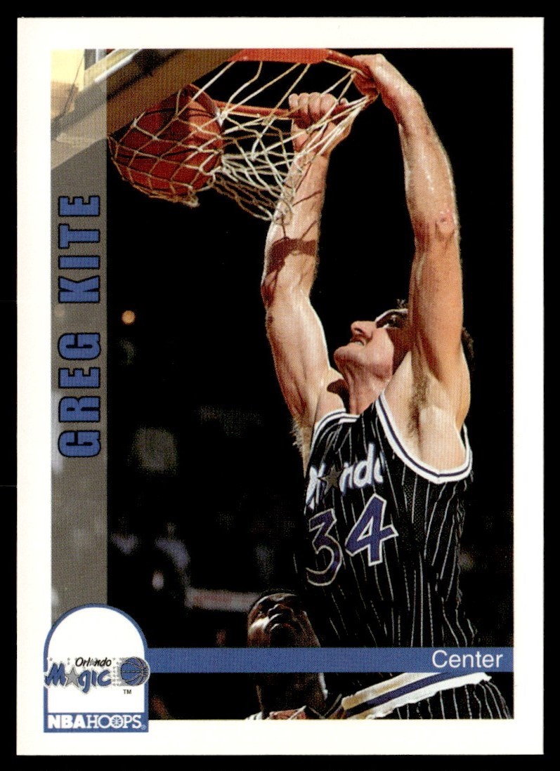 1992-93 Hoops Greg Kite Orlando Magic #441