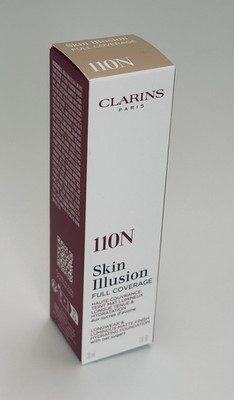 Clarins Skin Illusion Full Coverage Foundation flüssig, Voll, 110N, 30 ml