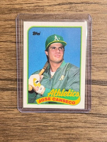 1989 Topps Jose Canseco #500 Athletics