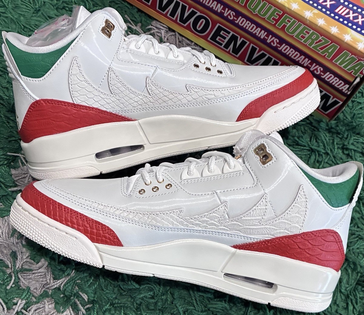 Jordan 3 Retro El Nuevo Summit White Size 9.5 Deadstock/Brand New 100% AUTHENTIC Elevated Legacy. The Air Jordan 3 Retro  main image 4