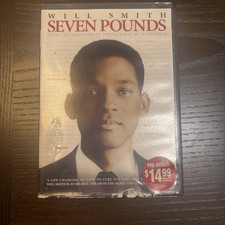 Seven Pounds DVD 7 Pounds Will Smith - Brand New Sealed