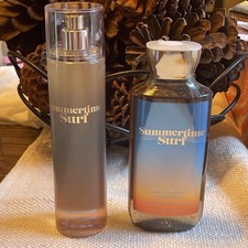 Bath and Body Works Summertime Surf Fine Fragrance Mist and Shower Gel