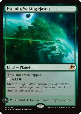 #ad 1x Evendo Waking Haven Edge of Eternities NM MTG $15.99