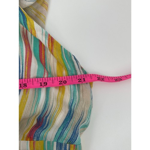 Torrid Skater Mini Striped Gauze Cold Shoulder Dress Size 2X Boho - Picture 8 of 8