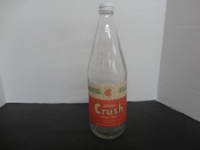 ORANGE CRUSH SODA BOTTLE NO DEPOSIT NO RETURN...