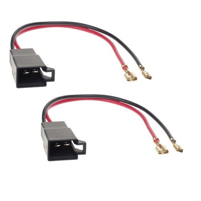 VW Golf 2 3 Passat Polo Scirocco Lautsprecher Anschluss Einbau Adapter Kabel