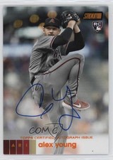 2020 Topps Stadium Club Orange 4/5 Alex Young #AAY Rookie Auto RC c2a