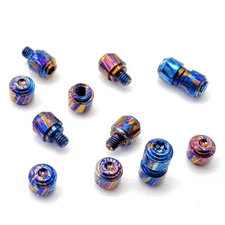 1PCS Push Nails Custom Thumb Stud Screw For Benchmade Bugout 535 Push Knife