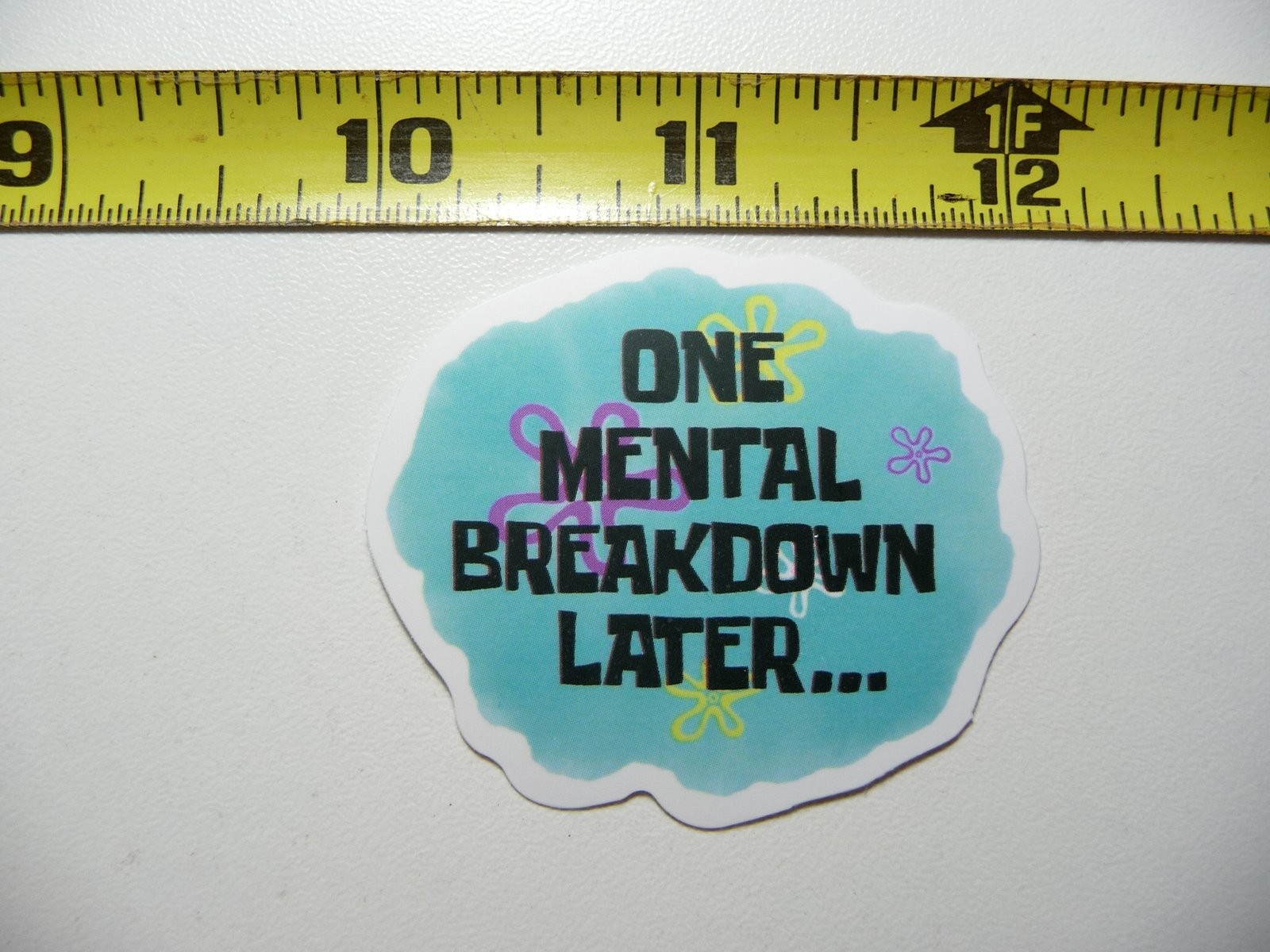 Sarcastic Mental Breakdown Cartoon Sticker Decal Funny Attitude