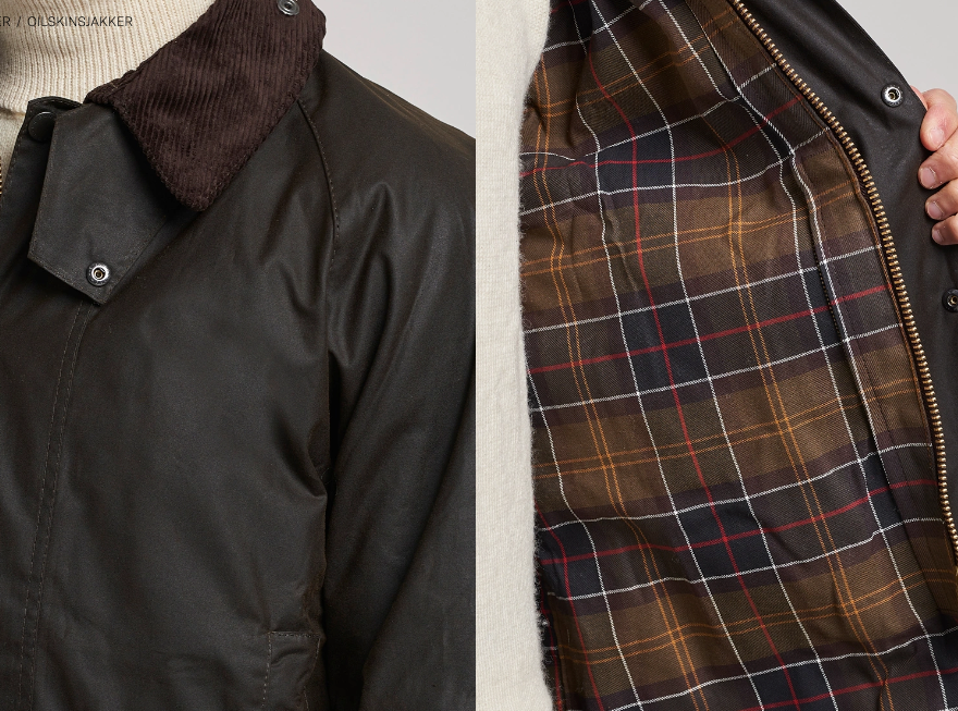 Made in the U.K. ~ Barbour Beaufort Waxed Jacket in OLIVE MSRP$495