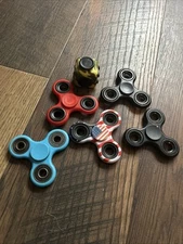 Assorted Fidget Toys. Fidget Spinners + Fidget Cube