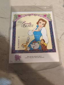 Disney St-Vincent Souvenir Sheet Beauty and the Beast (1992)