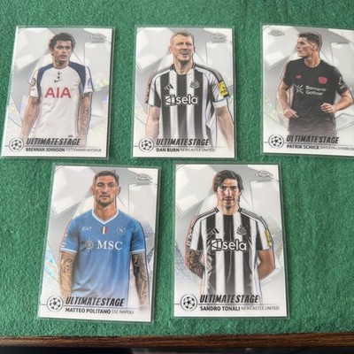 Topps 2025/26 UCC Flagship - Ultimate Stage - US-8, US-17, US-30, US-40, US-50