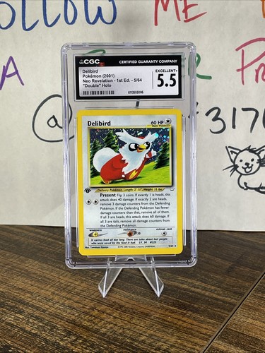 Delibird (1st Edition) graded CGC 5.5 for sale on eBay