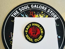 EAST ANGLIA SOUL CLUB 1977 🇬🇧 WIGAN CASINO ❤️ Orig* NORTHERN SOUL PATCH