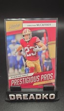 2024 Panini Prestige - Prestigious Pros Christian McCaffrey #PP-CMY